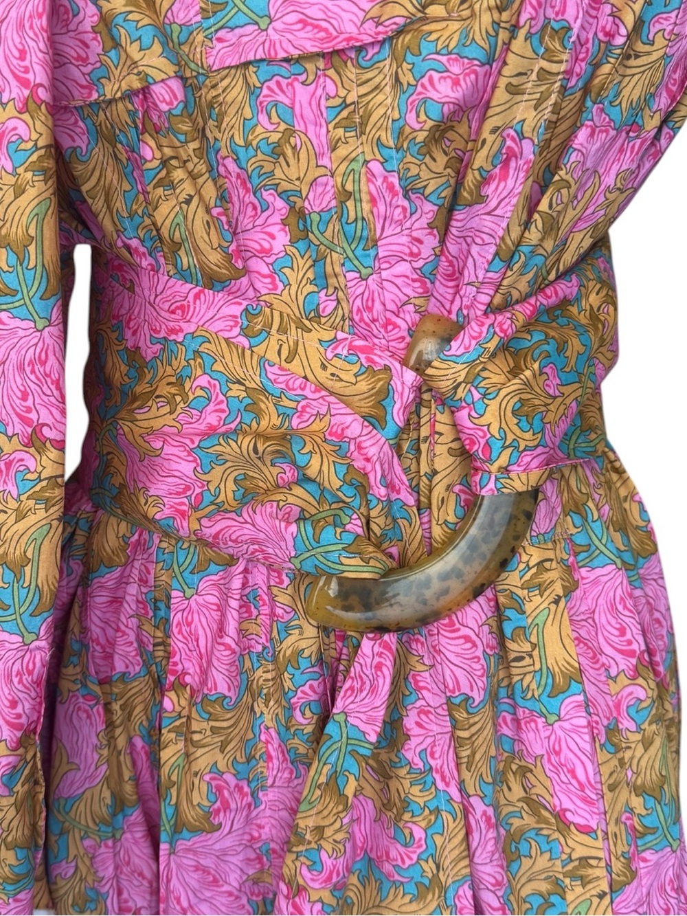 Nackiyé Artemisia Dress in Iris Pink FR:38 US:6 Medium - Picture 5 of 13